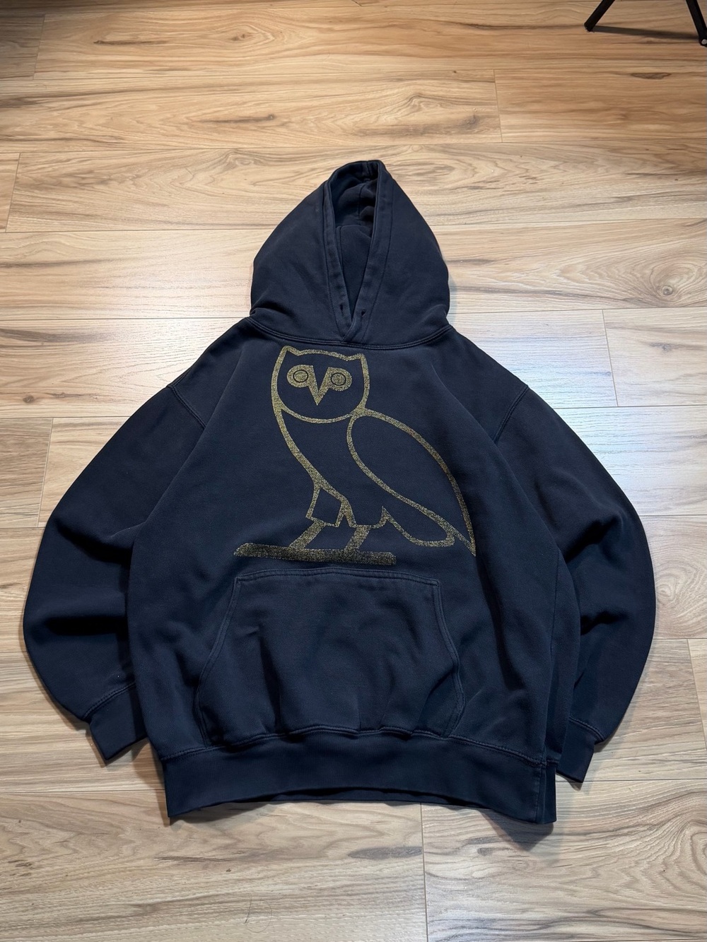 Black OVO Pull Over Hoodie